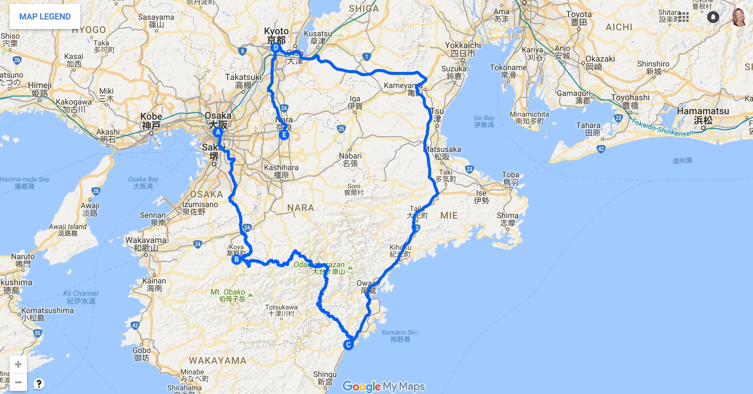 Notre périple au Japon. 