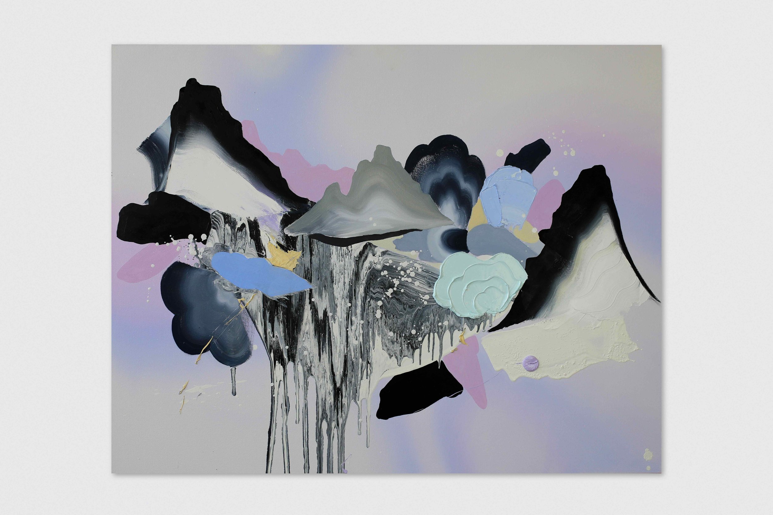 Glimmer, Oil on Canvas, 90 x 120 cm Sold