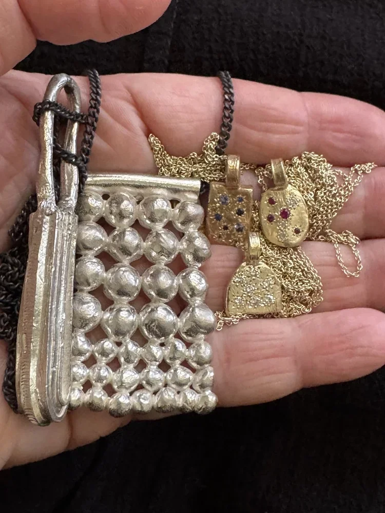 Transitional and transactional jewellery.
