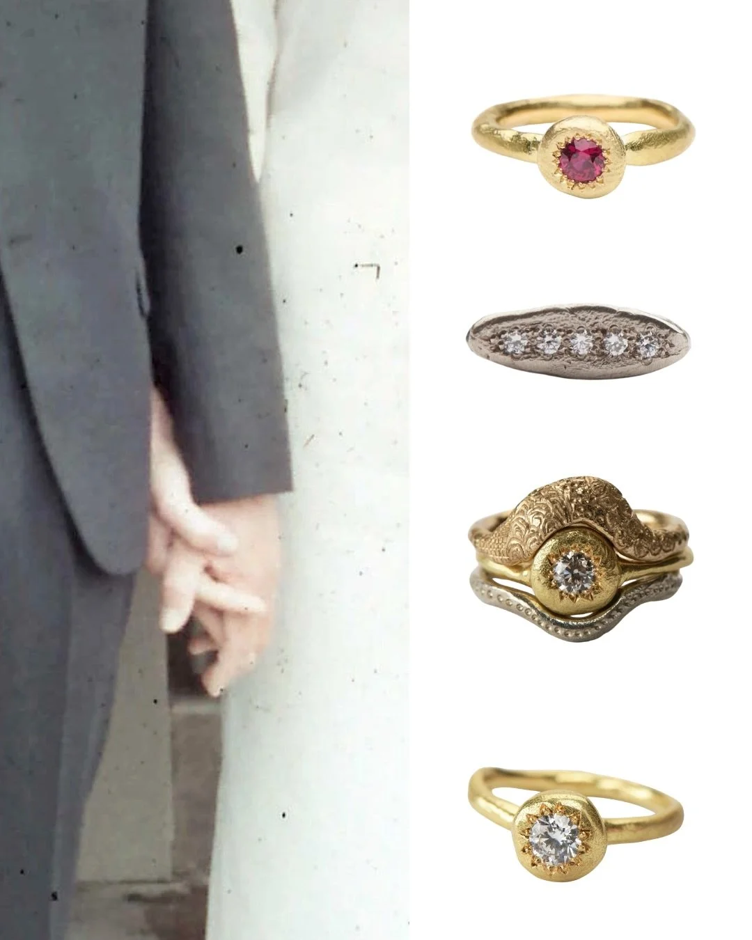 Love is the impulse to honour, to celebrate, and to gather in connection.
Jewellery gives form to that impulse - a gesture of affection, offered or received with intention and care.

Diamonds, the hardest known gemstone, speak of endurance and streng