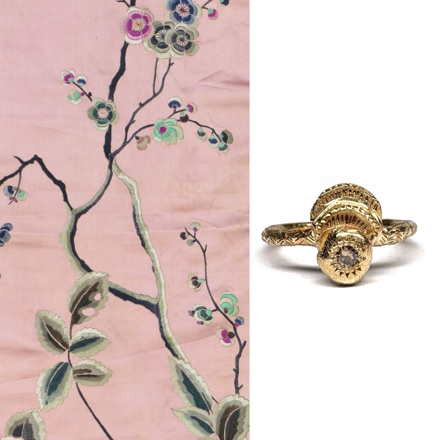 Embroidery is one of the oldest forms of textile practice, with origins that date back thousands of years across diverse cultures.

In early societies, it existed alongside other forms of adornment, such as jewellery and tattooing, situating the indi