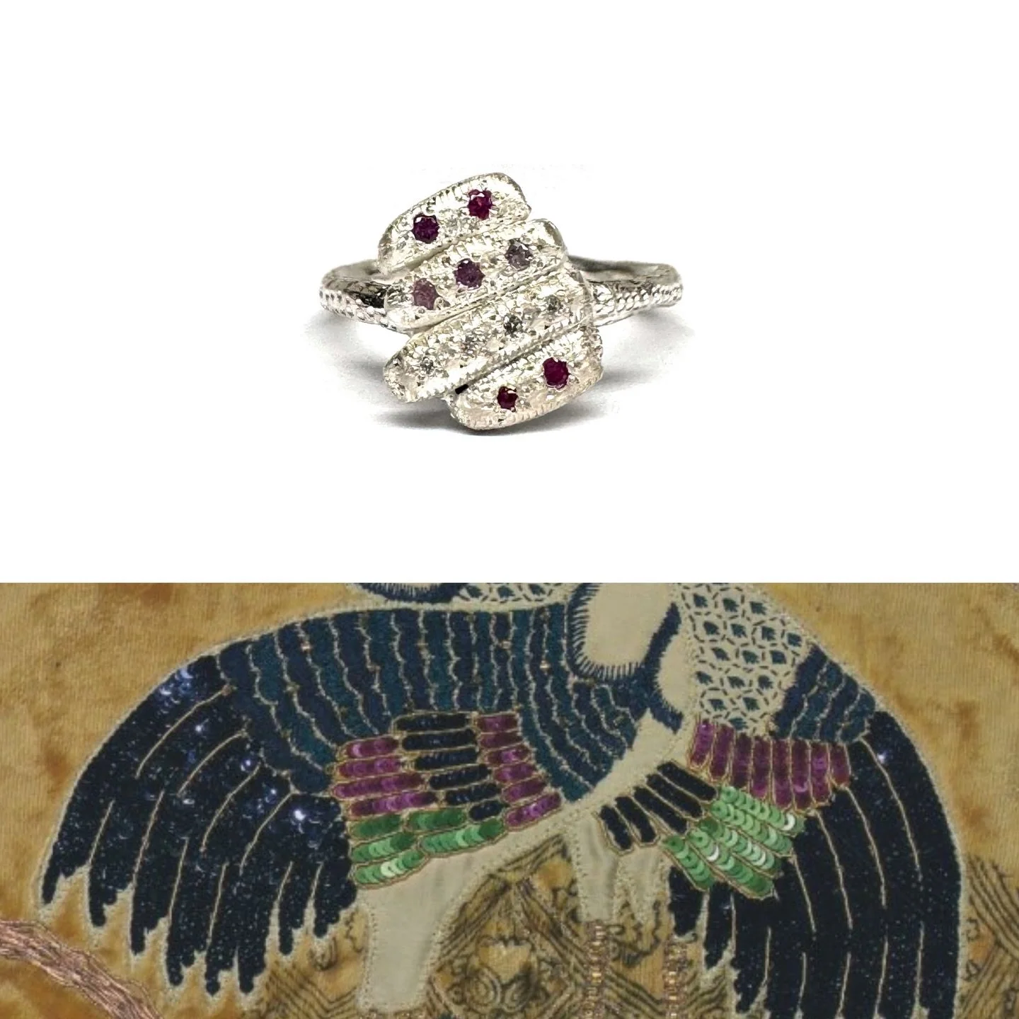 Embroidery is one of the oldest forms of textile practice, with origins that date back thousands of years across diverse cultures.

In early societies, it existed alongside other forms of adornment, such as jewellery and tattooing, situating the indi