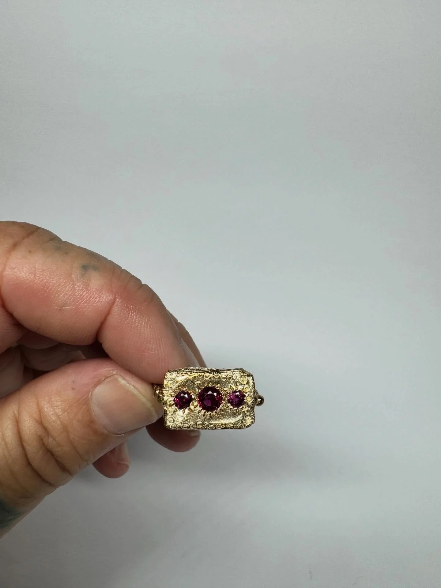 Rings for Michelle.

These two rings were custom made for a wonderful client using her precious gemstones.

The interesting thing is that both ring designs were chosen from rings that were part of my Series of One, where each piece is unique and not 