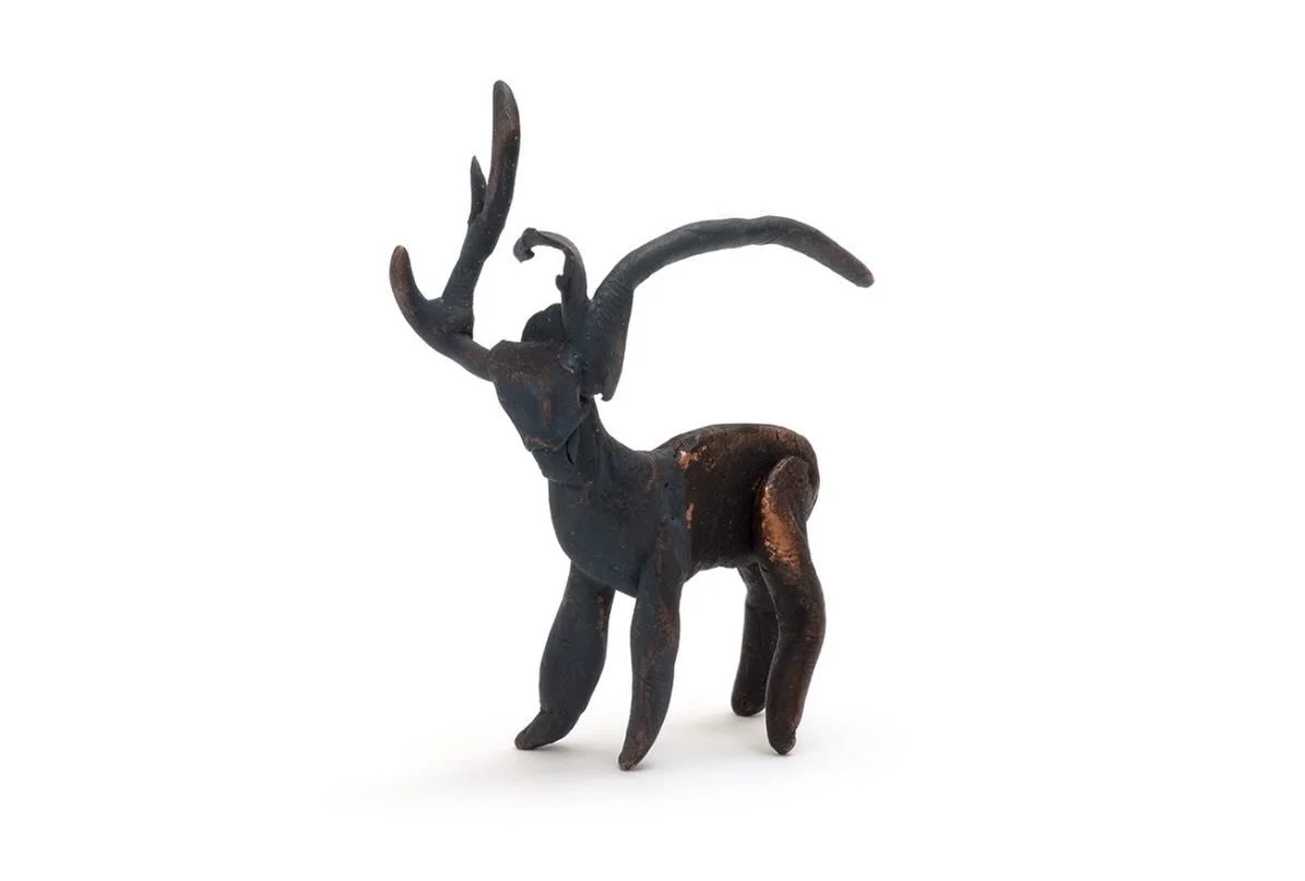 Votive.
Bronze, enamel paint.
c.60mm high

#katherinebowmanjewellery