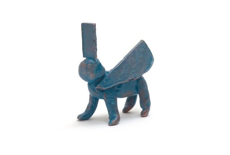 Votive.
Bronze, enamel paint.
c.60mm high

#katherinebowmanjewellery