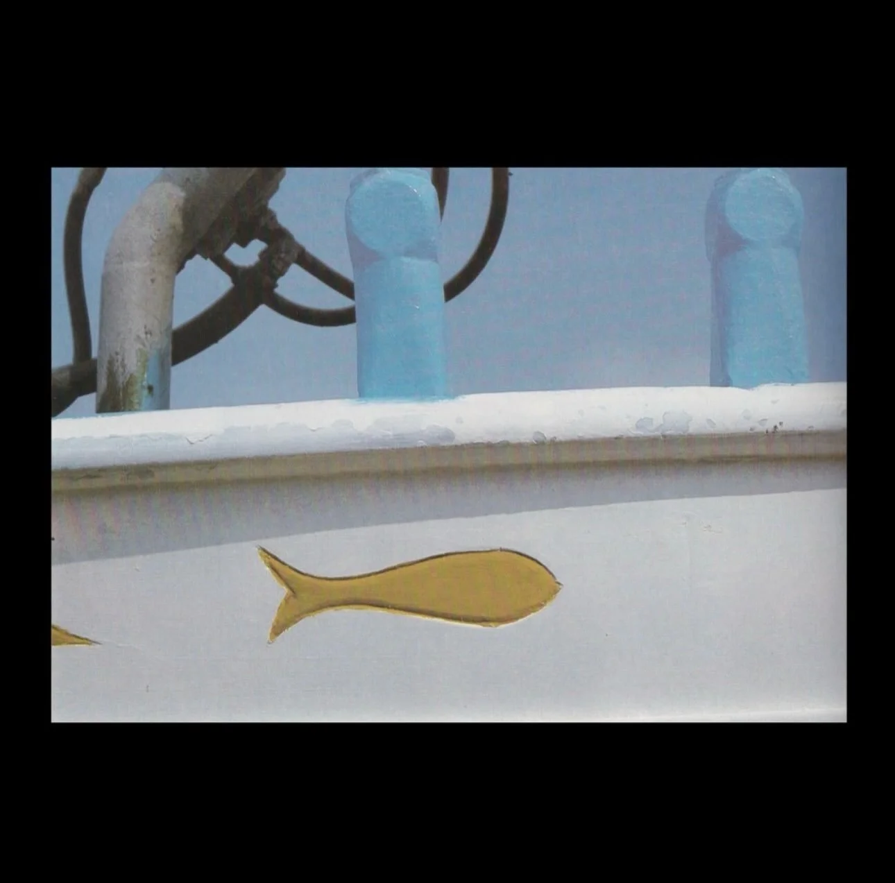 Image and text from @arasarchive 

&ldquo;Fish symbol painted on the prow of a boat in Greece. The fish is one of the most ancient of Christian symbols, but it appears to be linked with the eye in boat amulets.&rdquo;

#inspiration