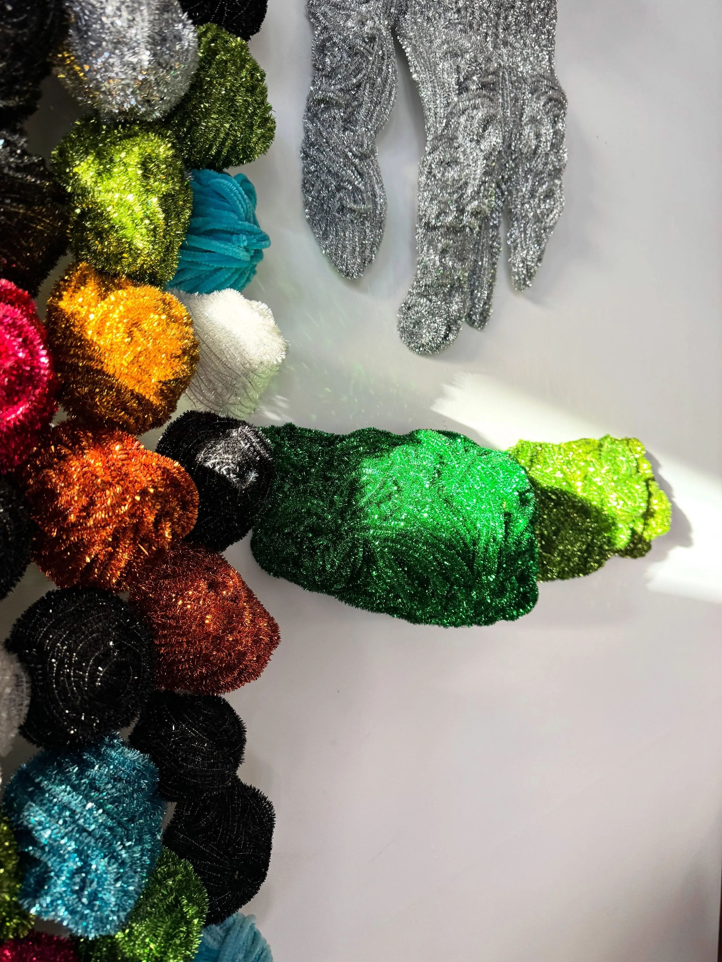 Afternoon light catching the green.

#pipecleaners