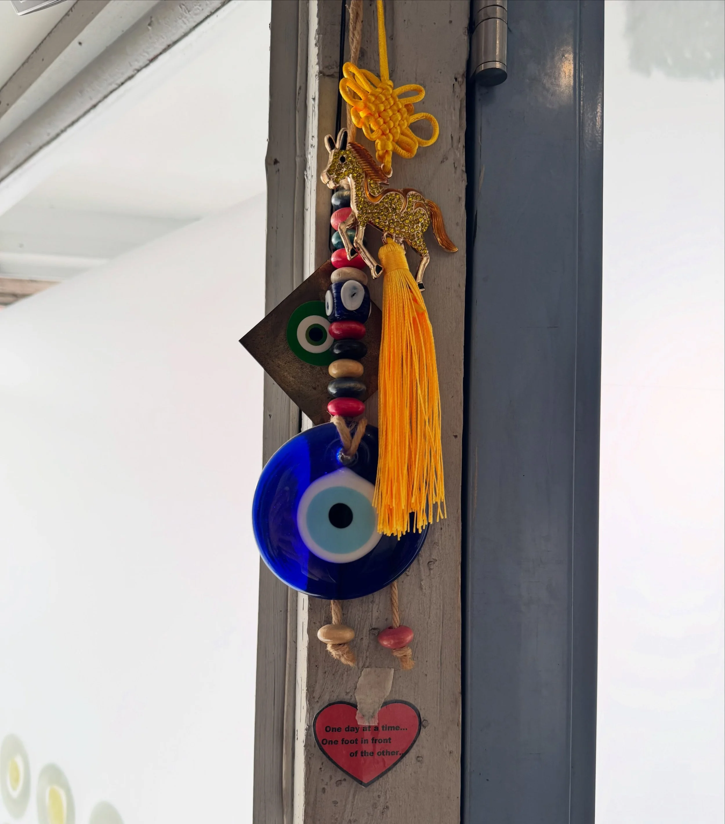 All the things by the front door.

#Thursday