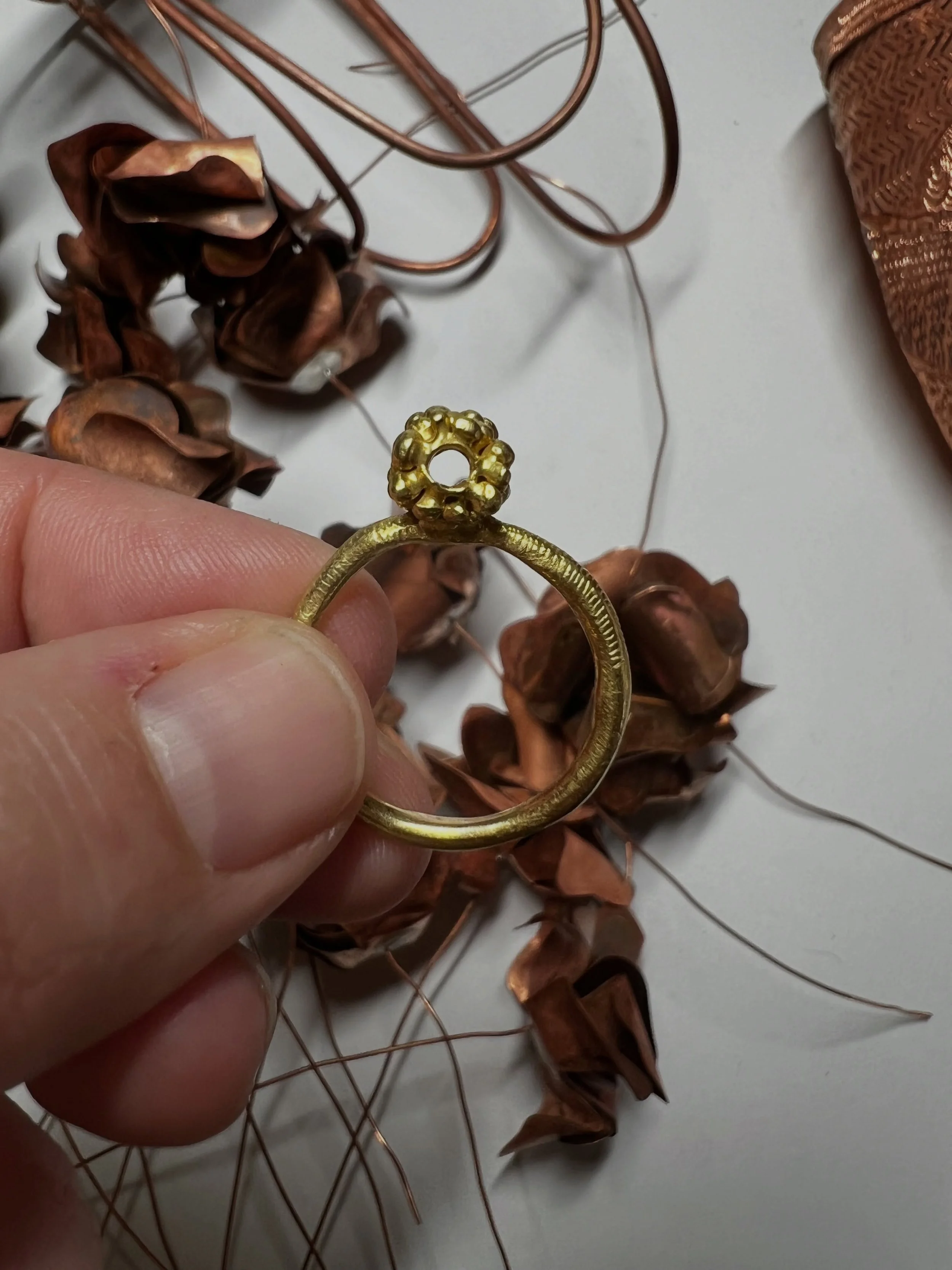 Series of One #75

18ct yellow gold bead ring.

There is one of these rings and it is exclusive to the studio and is available online.

#golden #ring #unique #oneofakind