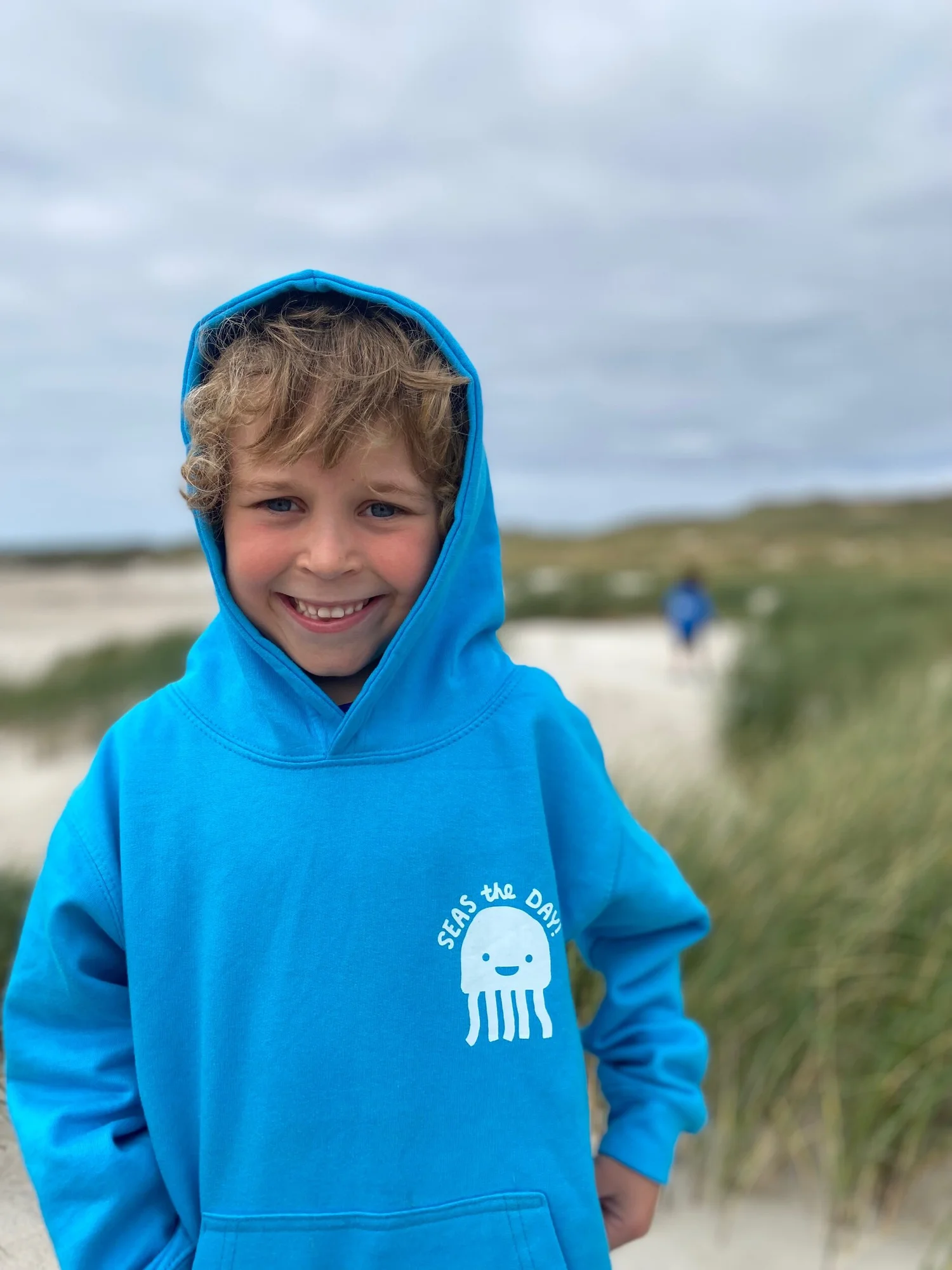 seas the day kids hoodie tee and toast