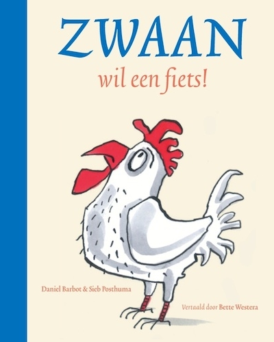 Zwaan wil een fiets