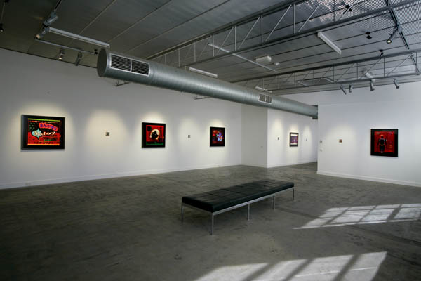 Tissue Issue, Penelope Davis, 2005, installation view, Nellie Castan Gallery VIC