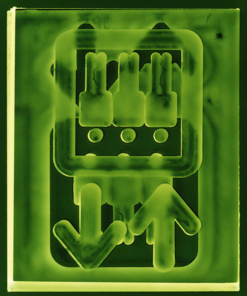 Elevation 2017, Ilford metallic photographic print, 30x25cm