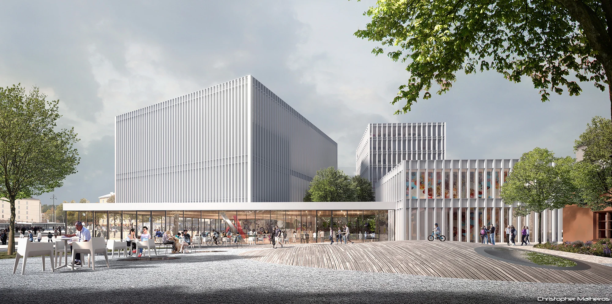 Lunden Architecture - Tampere Art Museum - Finland - 3rd Prize winner