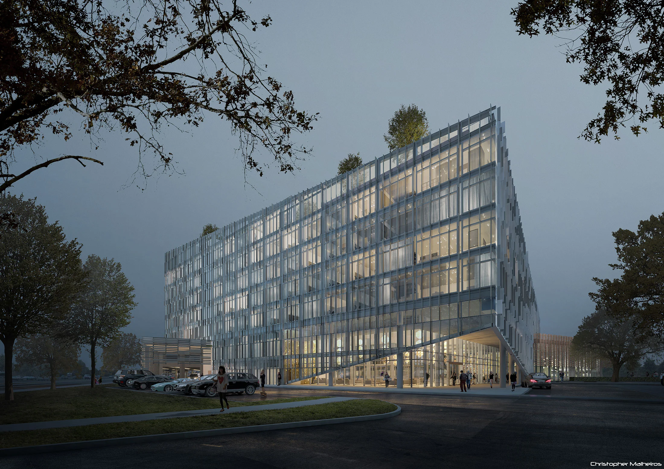 NBBJ - M Social Hotel and Residences - USA