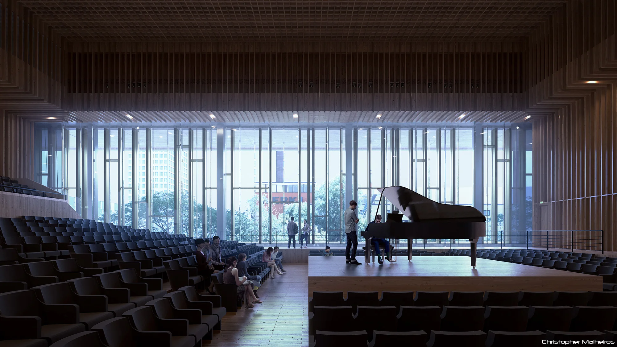 Mecanoo - Concert Hall - Munich, Germany