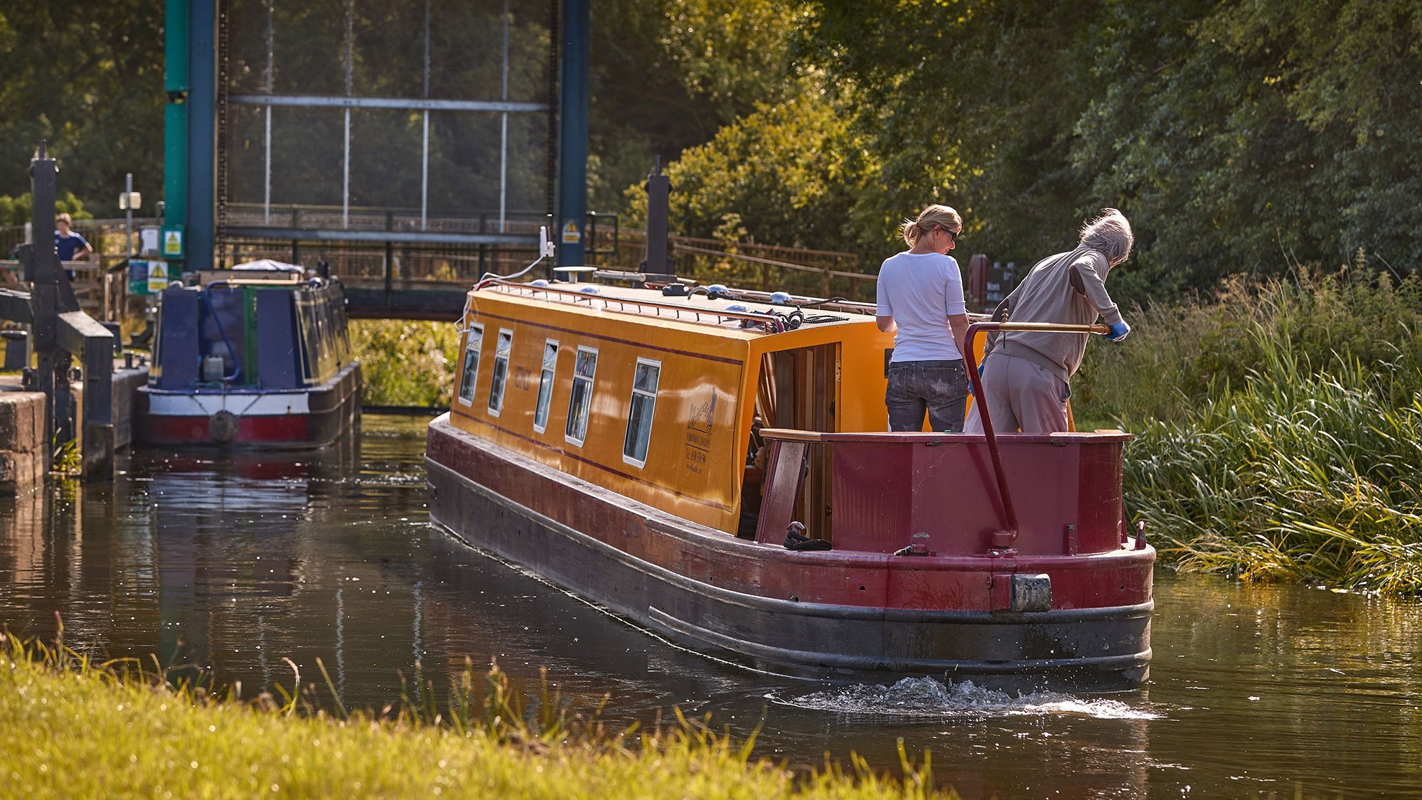 White Mills Marina in Northamptonshire