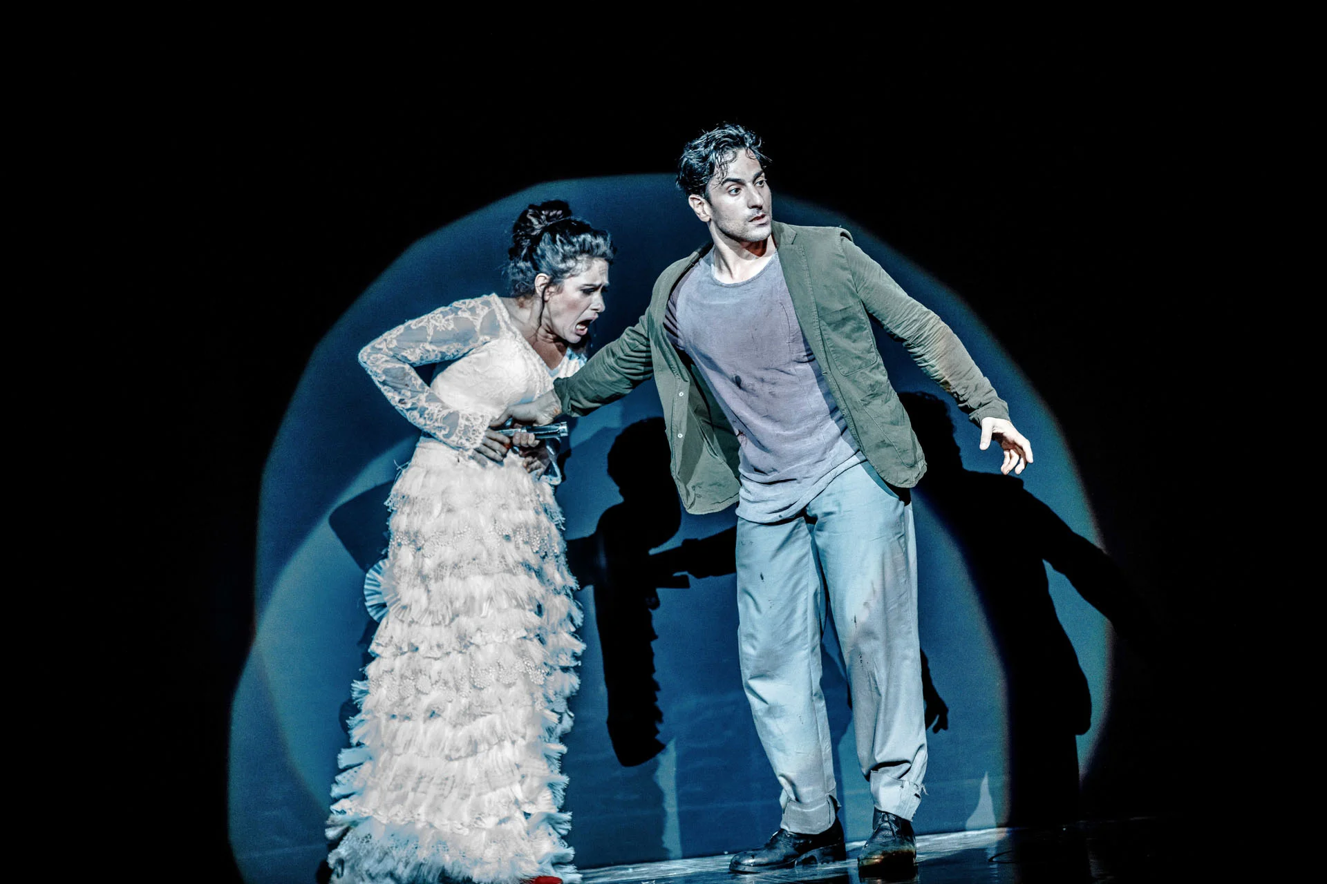 Leonardo Capalbo with Rinat Shaham in Carmen