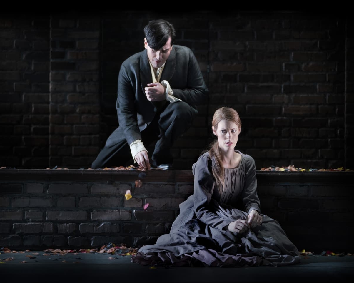 Leonardo Capalbo and Ida Falk Winland in Rigoletto