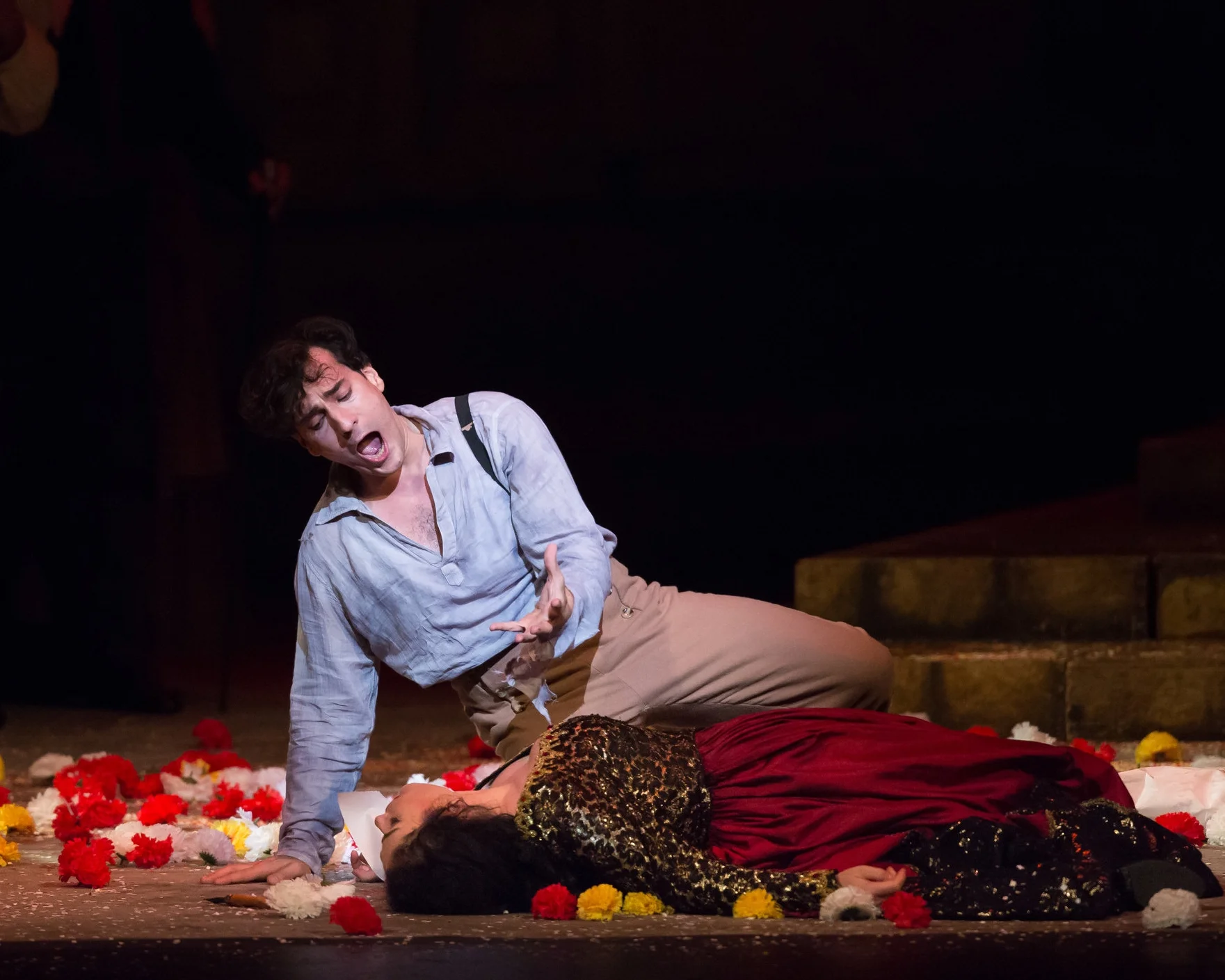 Leonardo Capalbo and Rinat Shaham in Carmen