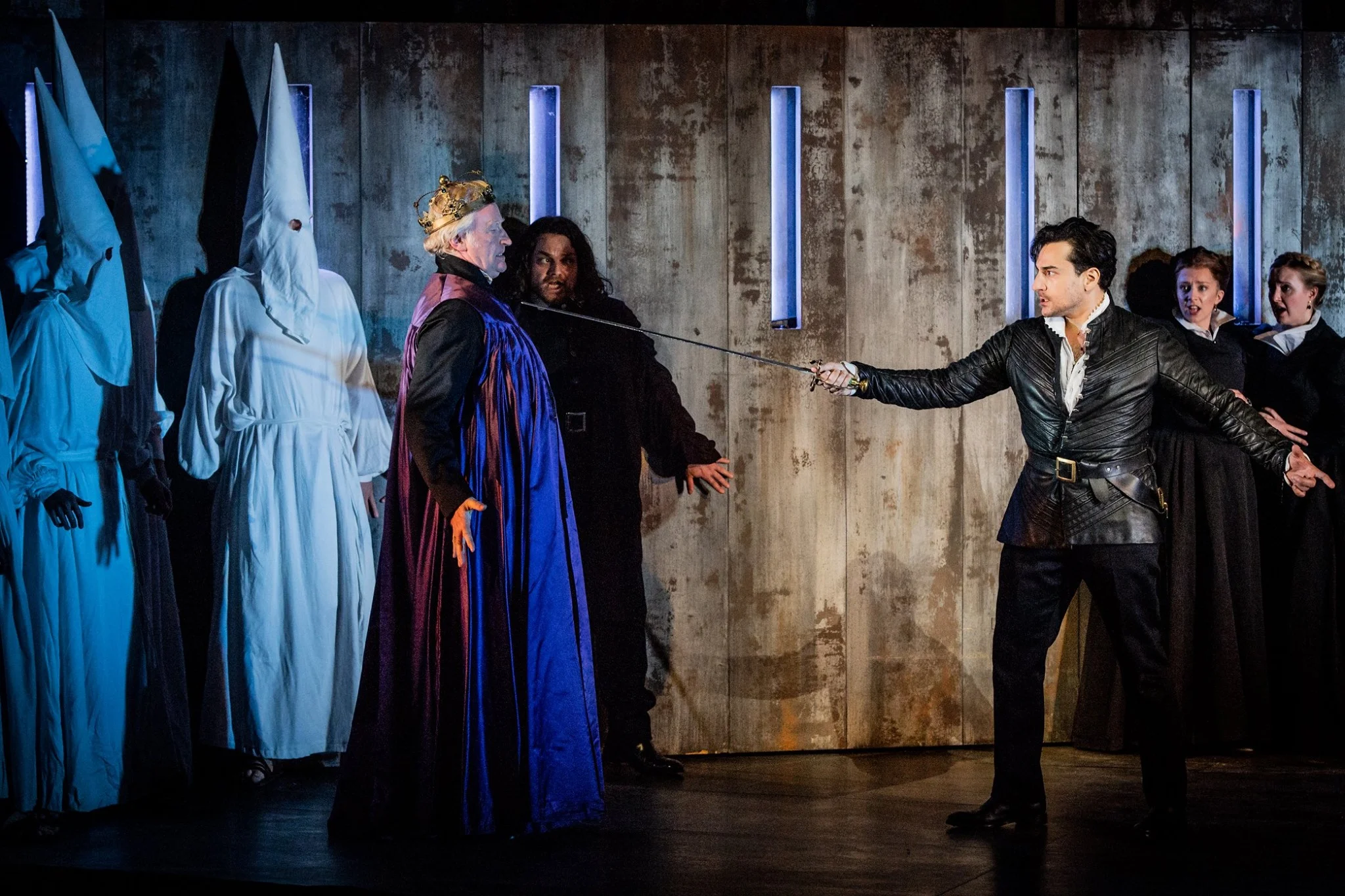Leonardo Capalbo as Don Carlo. Photo by Robert Workman