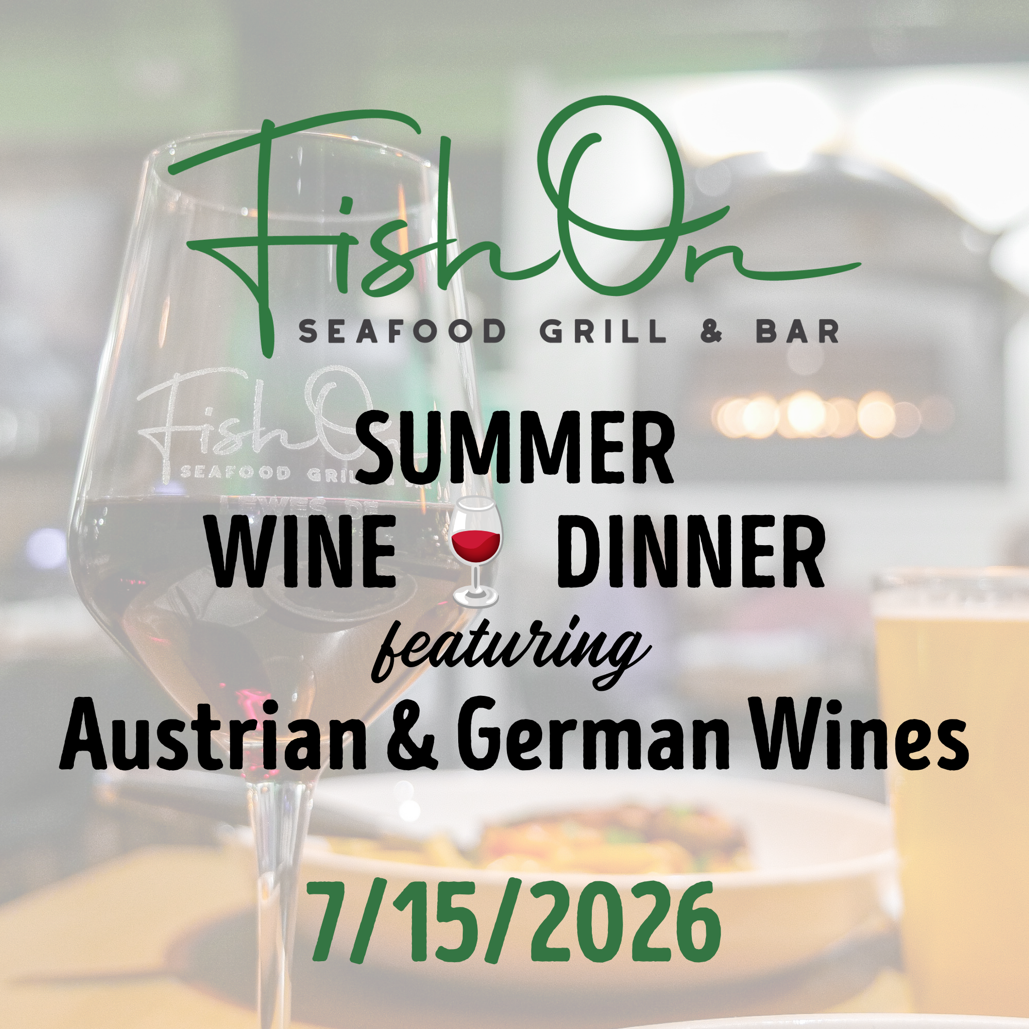 SUMMER WINE DINNER