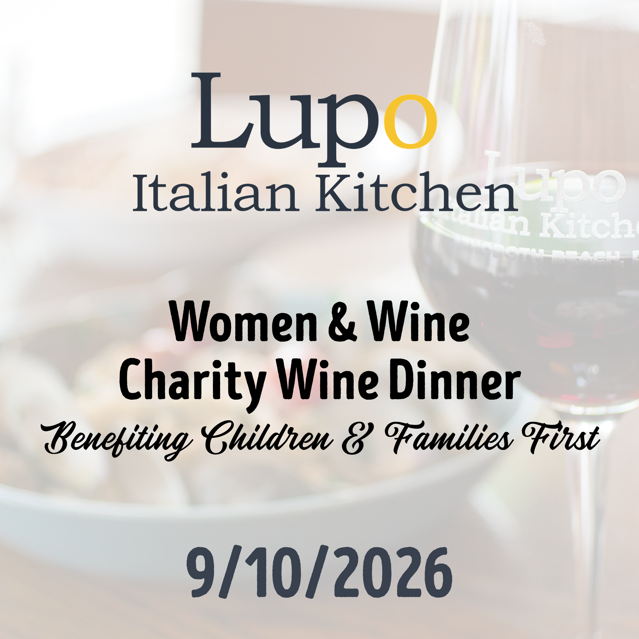 Women & Wine 🍷 Charity Wine Dinner