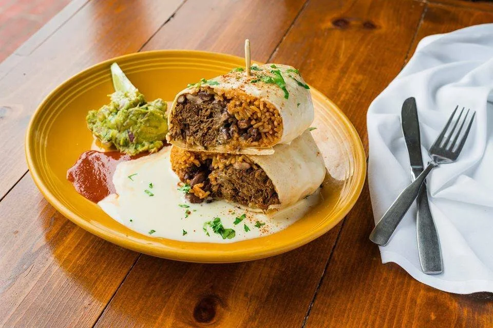 SHORT RIB CHEESE STEAK BURRITO — Papa Grande's FENWICK