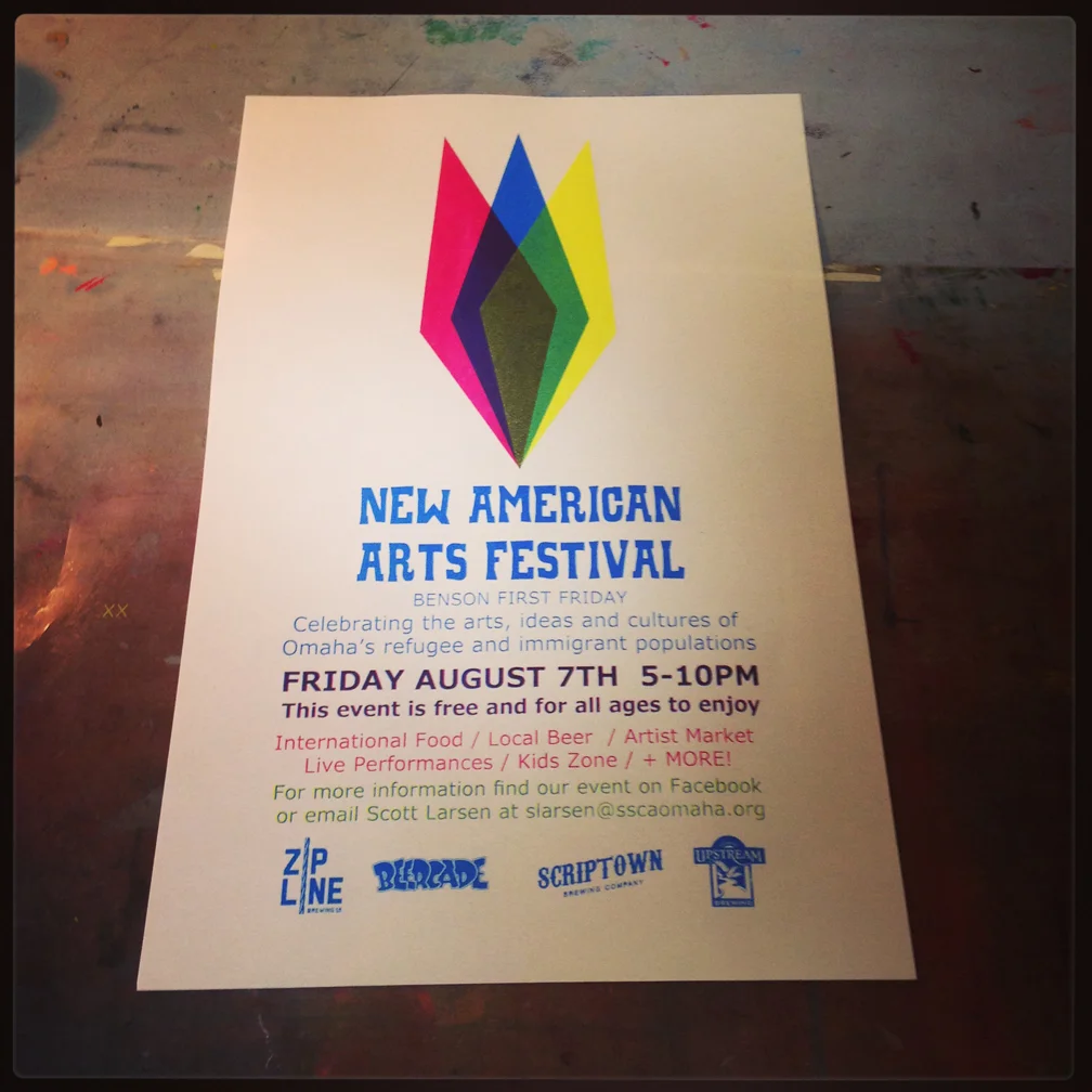 New American Arts Festival poster