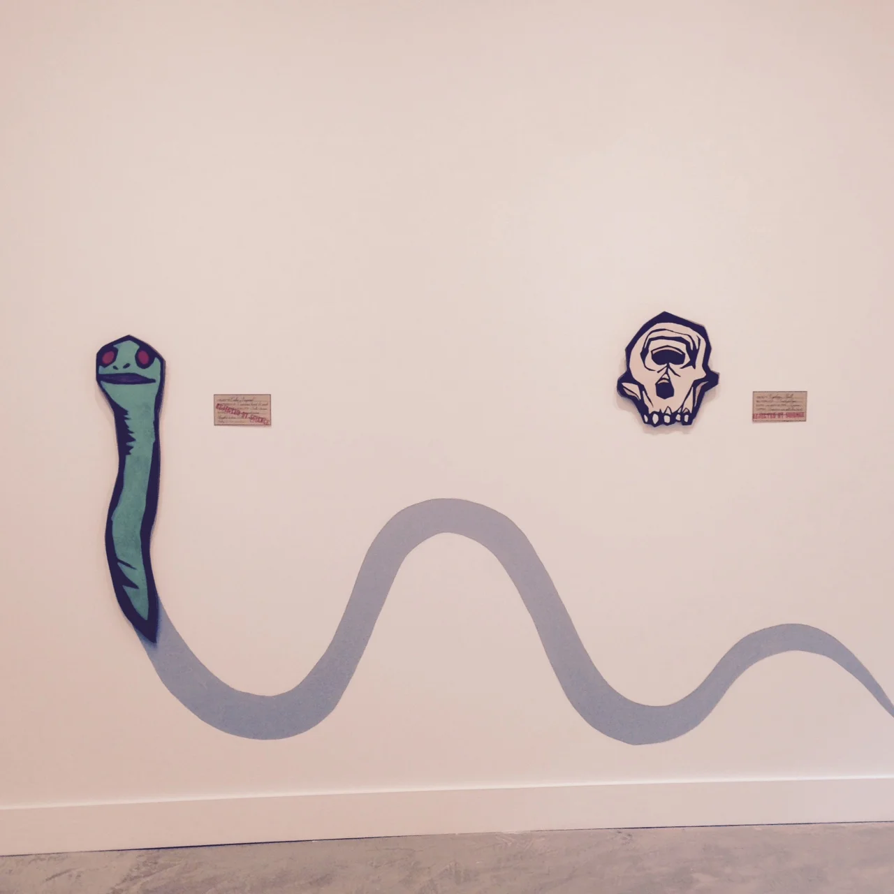Cryptoserigraphy on display