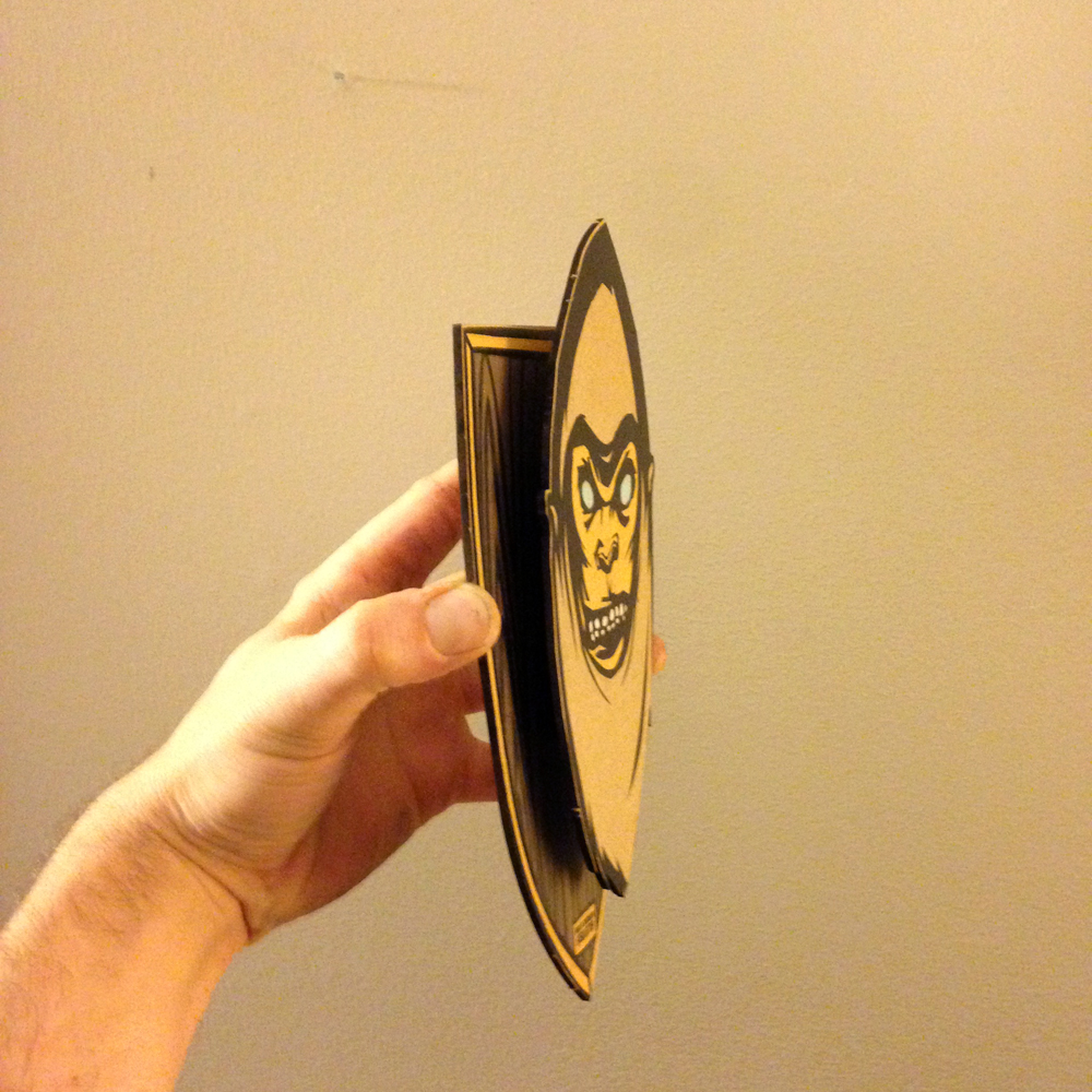 Mini Sasquatch Head Mount side view