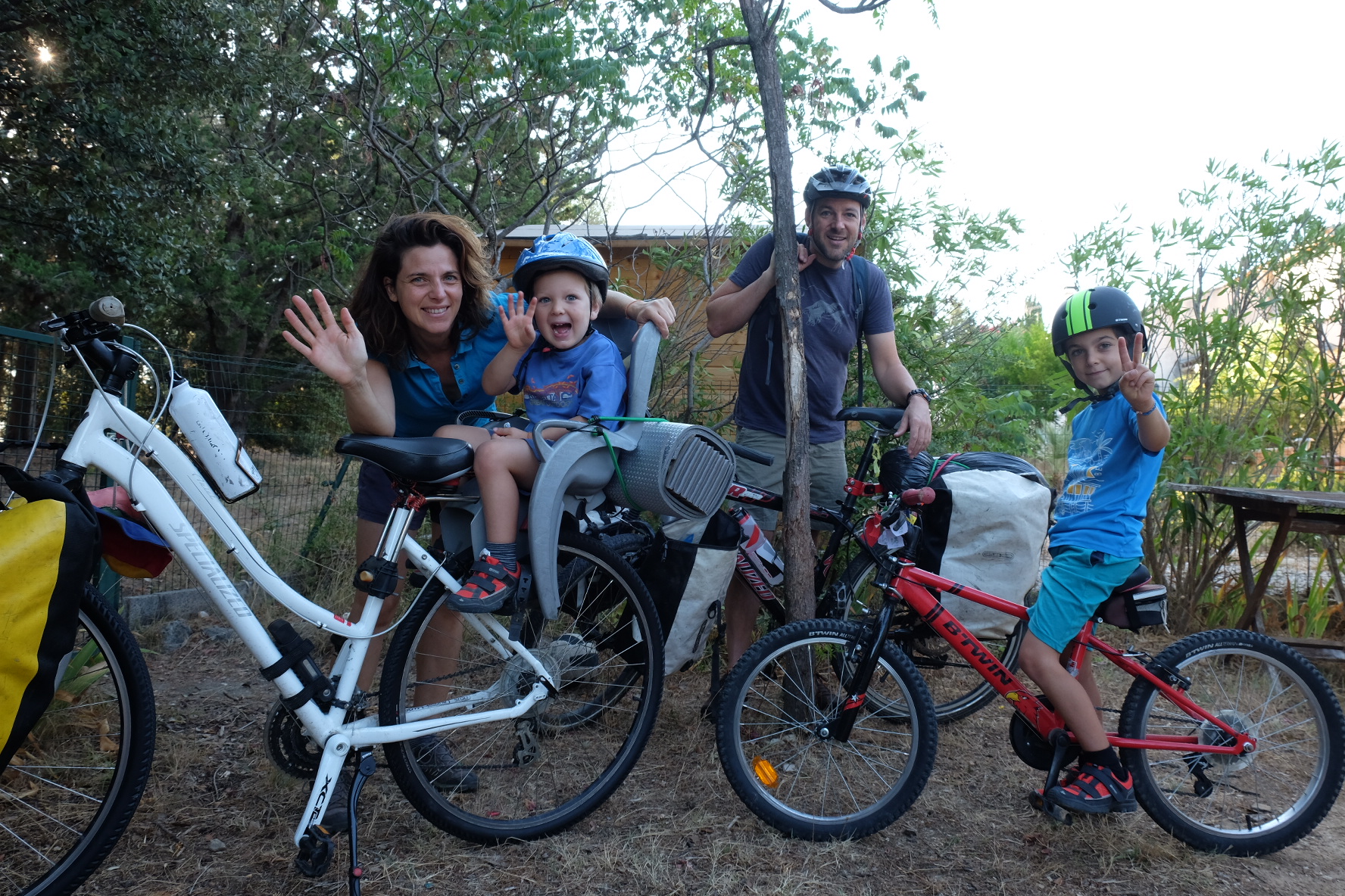 Nouvelle aventure à vélo, Août 2017