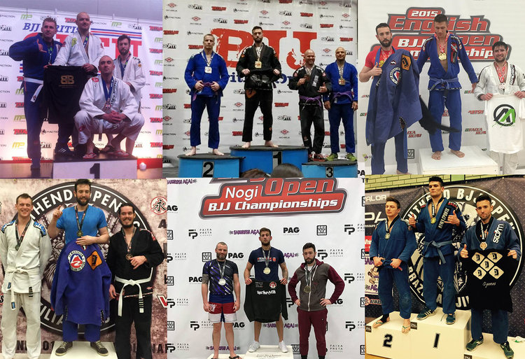 A few BJJ competitions around the country