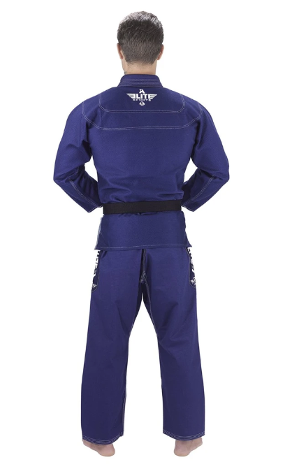 Reverse view of the Elite Sports Ultra Light Gi