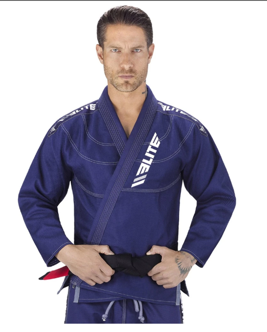Close up view of the Elite Sports Ultra Light Gi