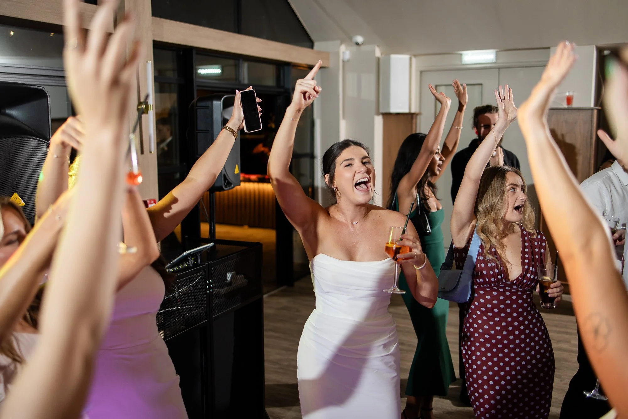 bride dancing