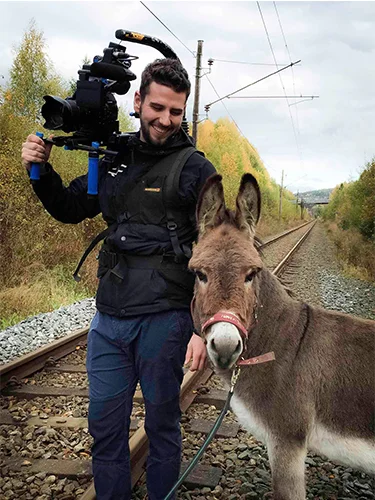 On set with "Pondus" &nbsp;Credits: Robin Opgård&nbsp;