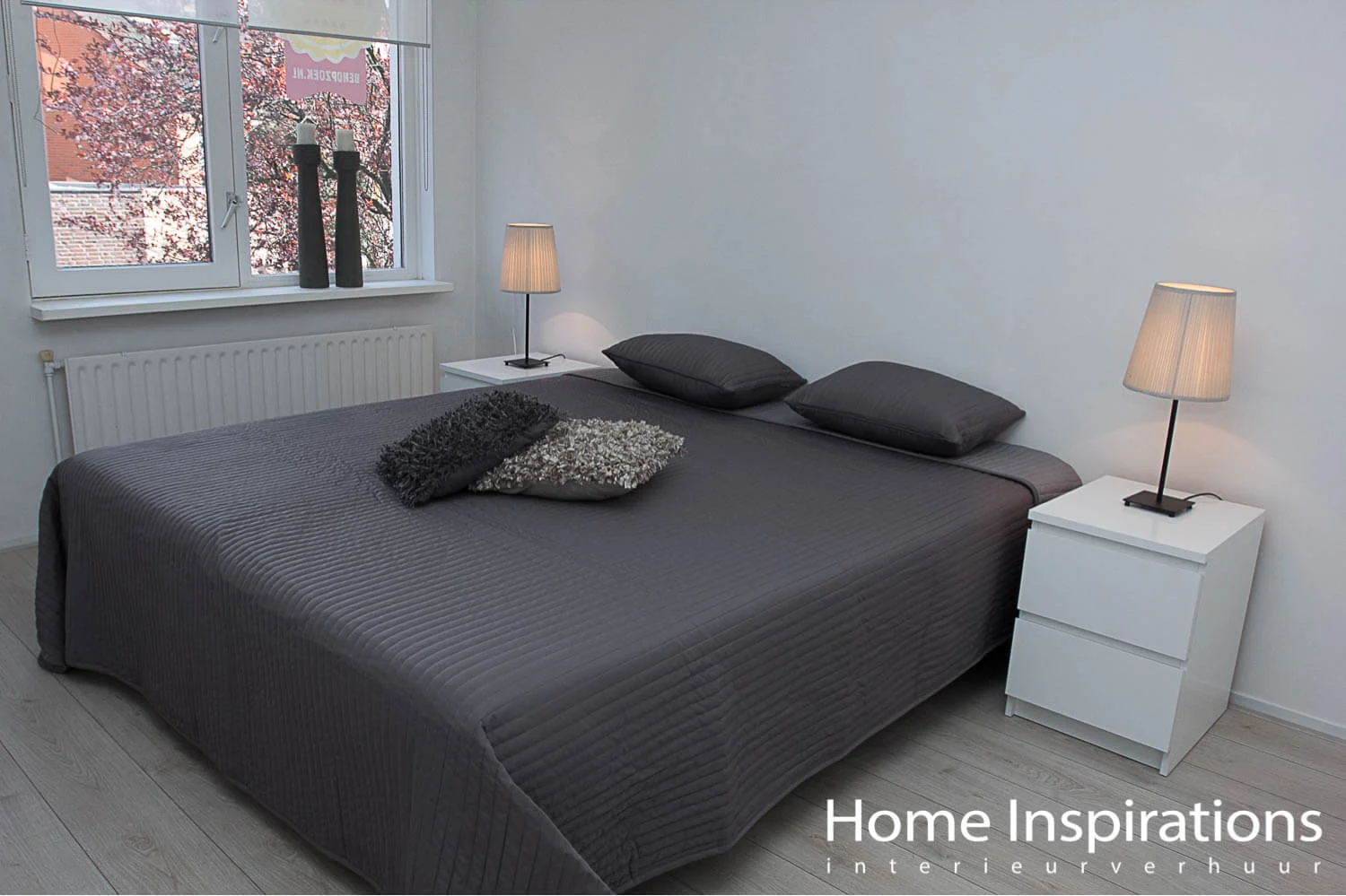 Opgemaakt bed basic stijl