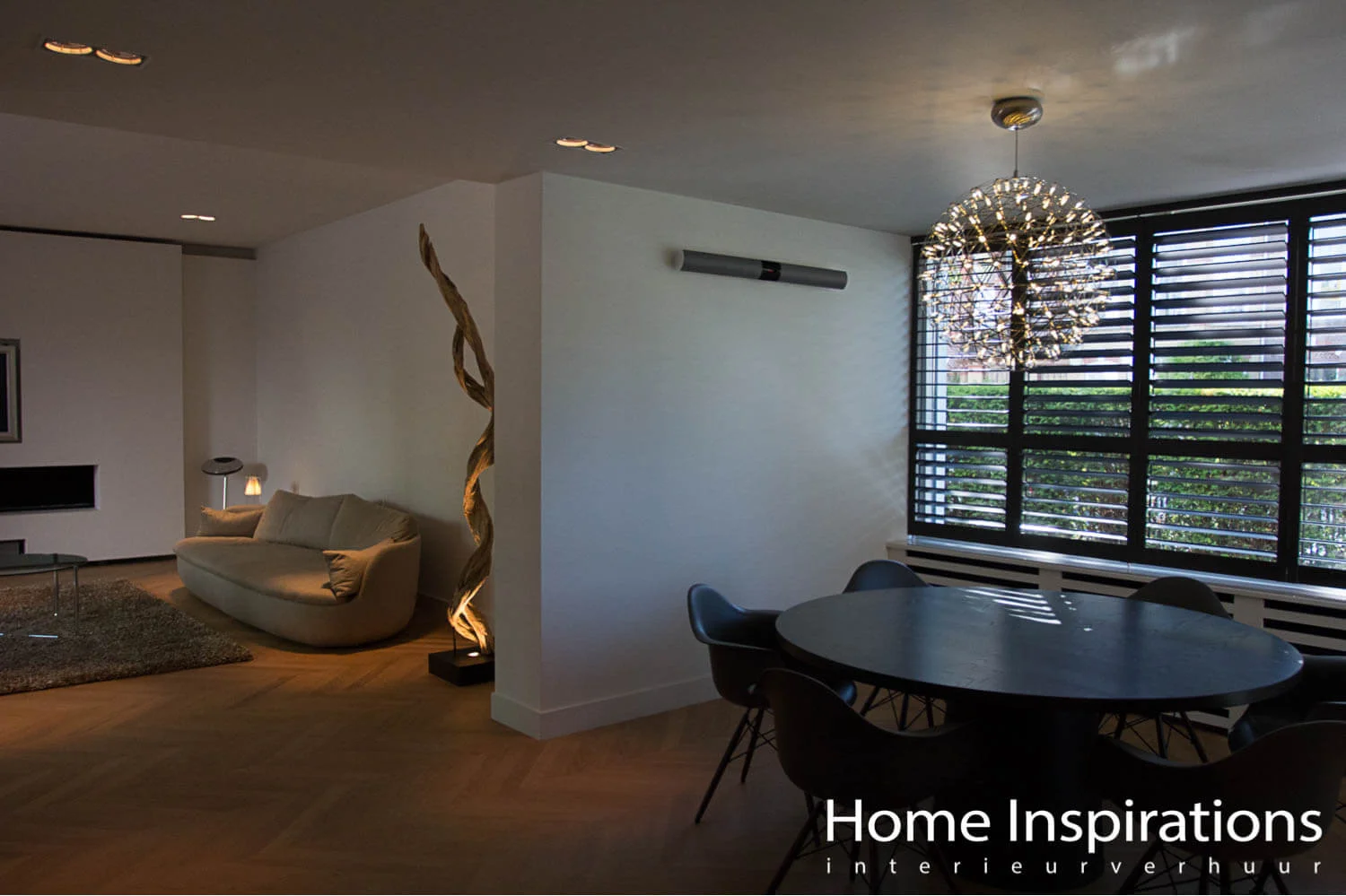 Eethoek en woonkamer design inrichting