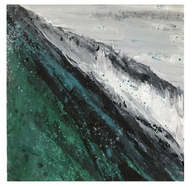 A Better World 26. Oil on canvas. 30” sq. Sold.