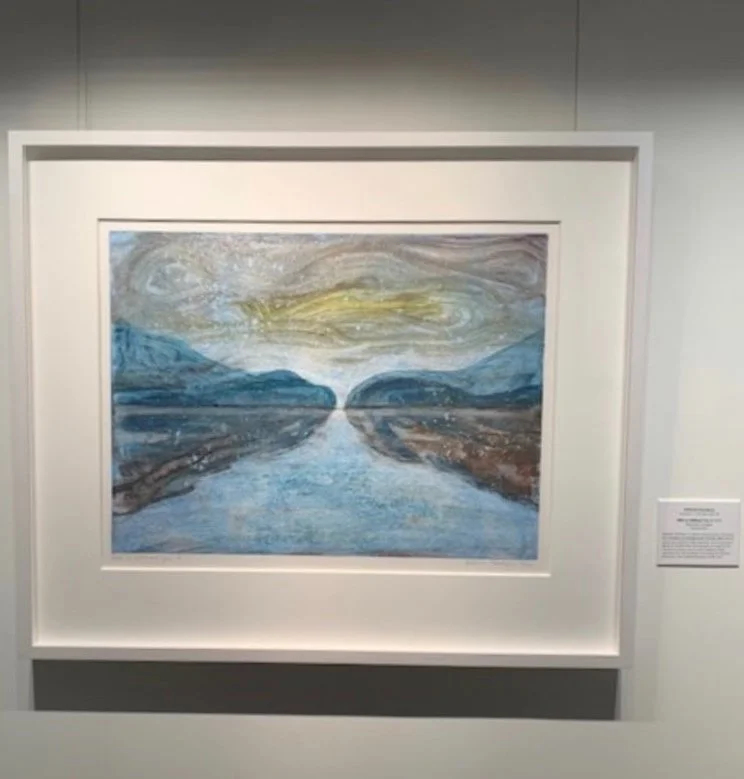 Imagined Possiblites monoprint. 2013.