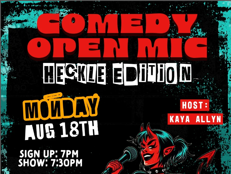 Open Mic Comedy Heckle Night