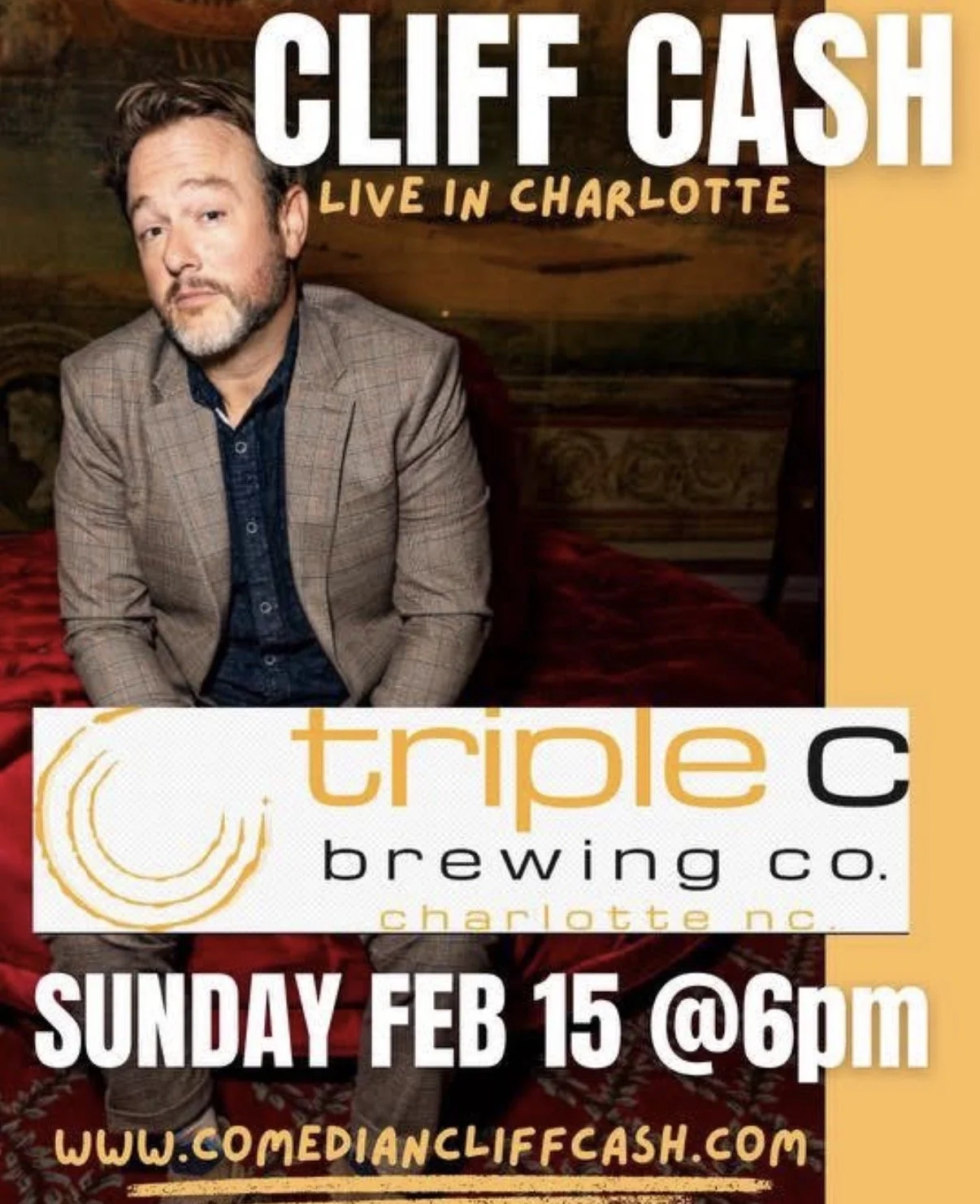 Cliff Cash Comedy at CCC