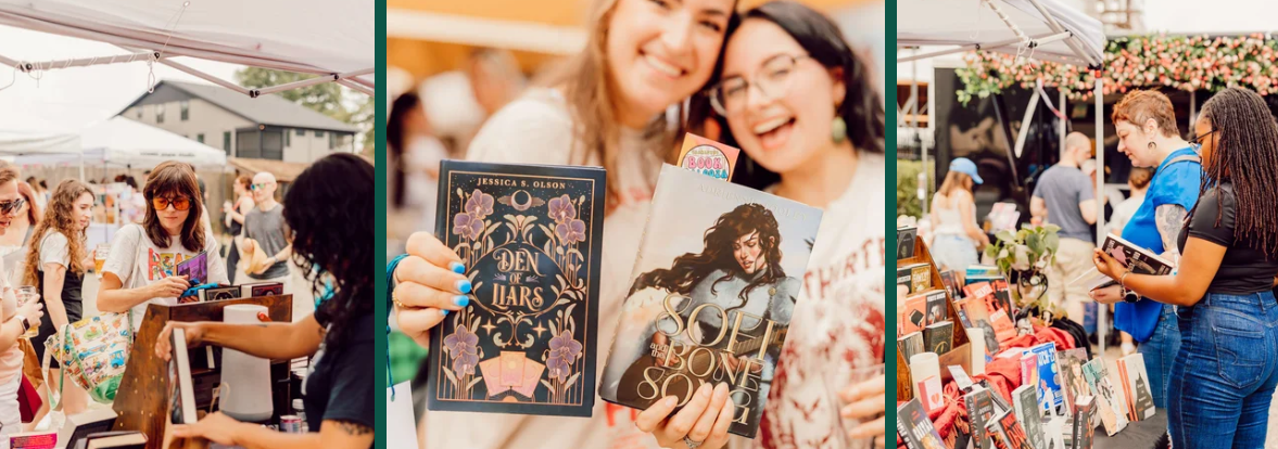 Charlotte Romance Book Fair with Front Page Media