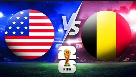 World Cup Action - USA vs Belgium