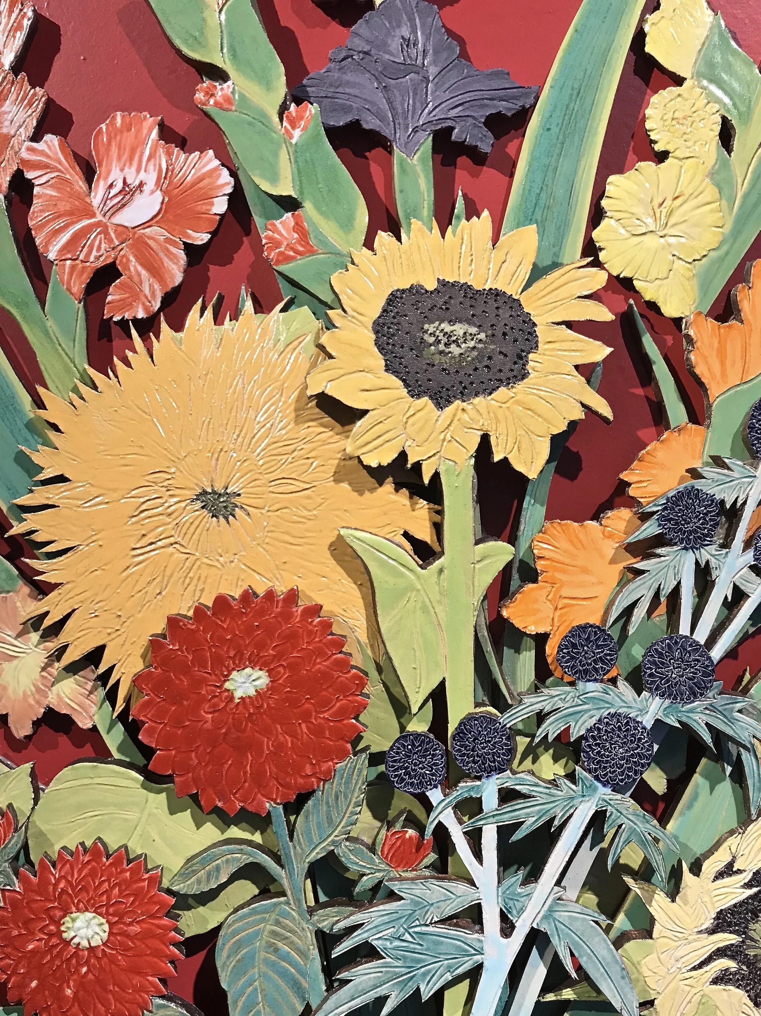 Field Flowers In A Blue Vase detail 2018.jpg