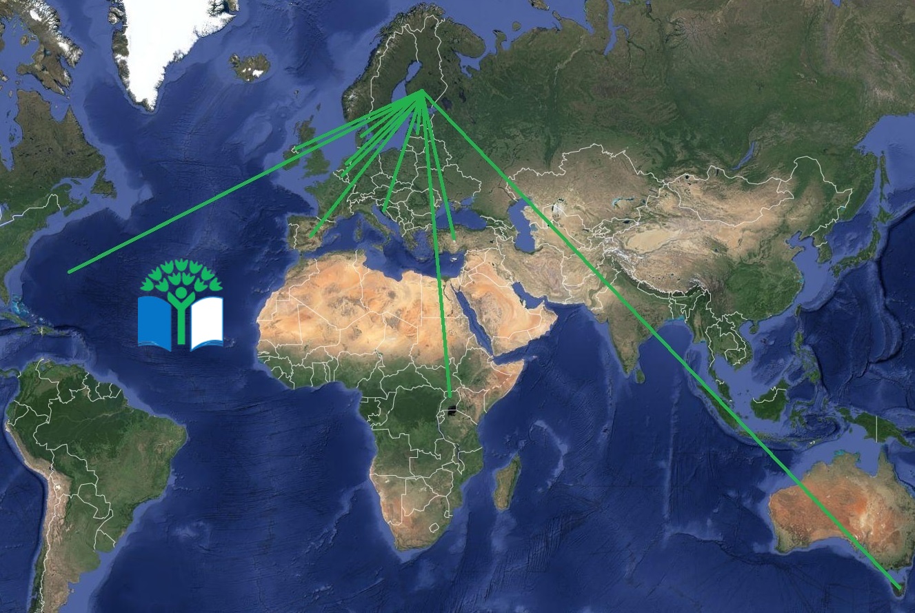 This spring the scrapbooks will travel to 11 different Eco-Schools countries: Croatia, Turkey, Spain, Latvia, Belgium, Bermuda, Denmark, Northern Ireland, Australia, the Netherlands and Uganda
