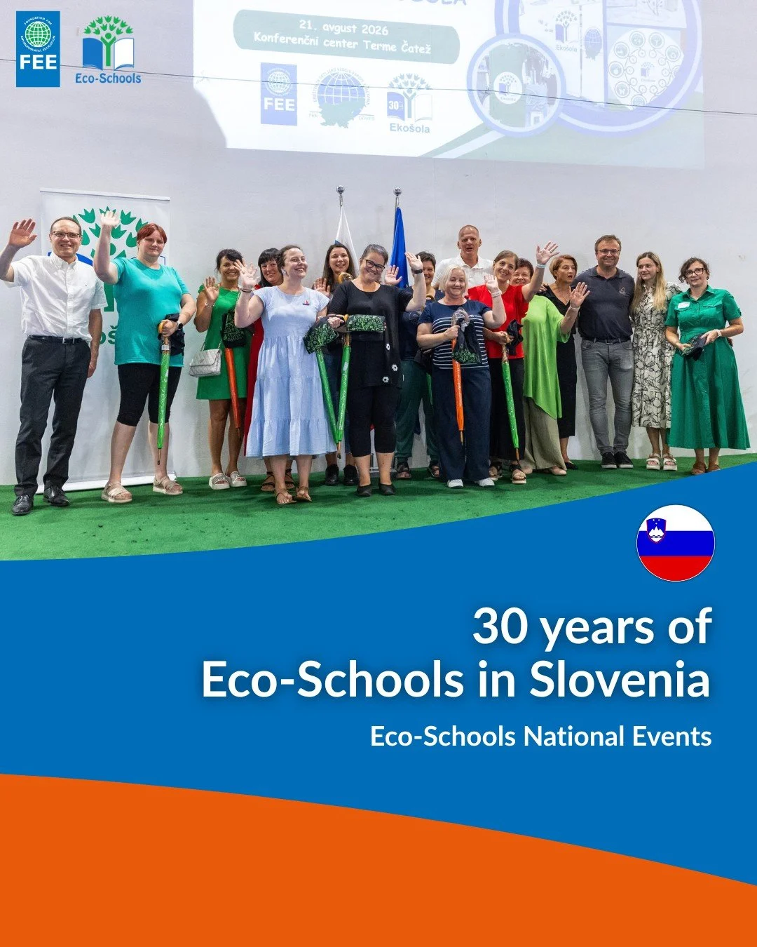Celebrating 30 years of Eco-Schools in Slovenia 

This year marks three decades of Eco-Schools in Slovenia, which today connects 755 educational institutions and more than 130,000 children and young people through environmental education. 

And what 