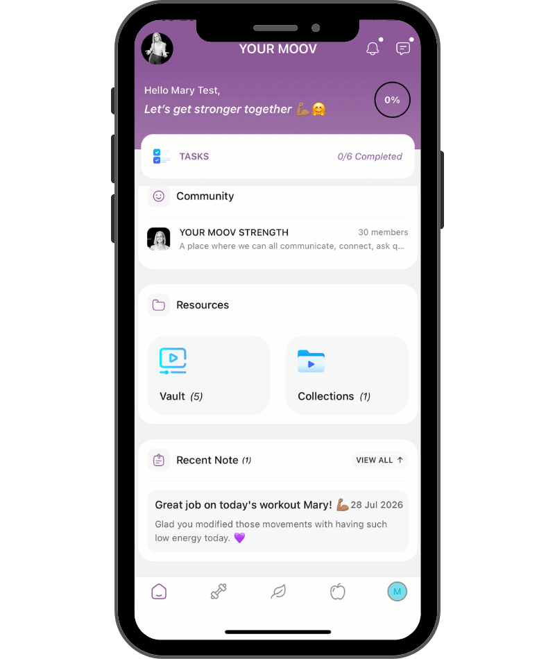 an app with strength training home workout for women