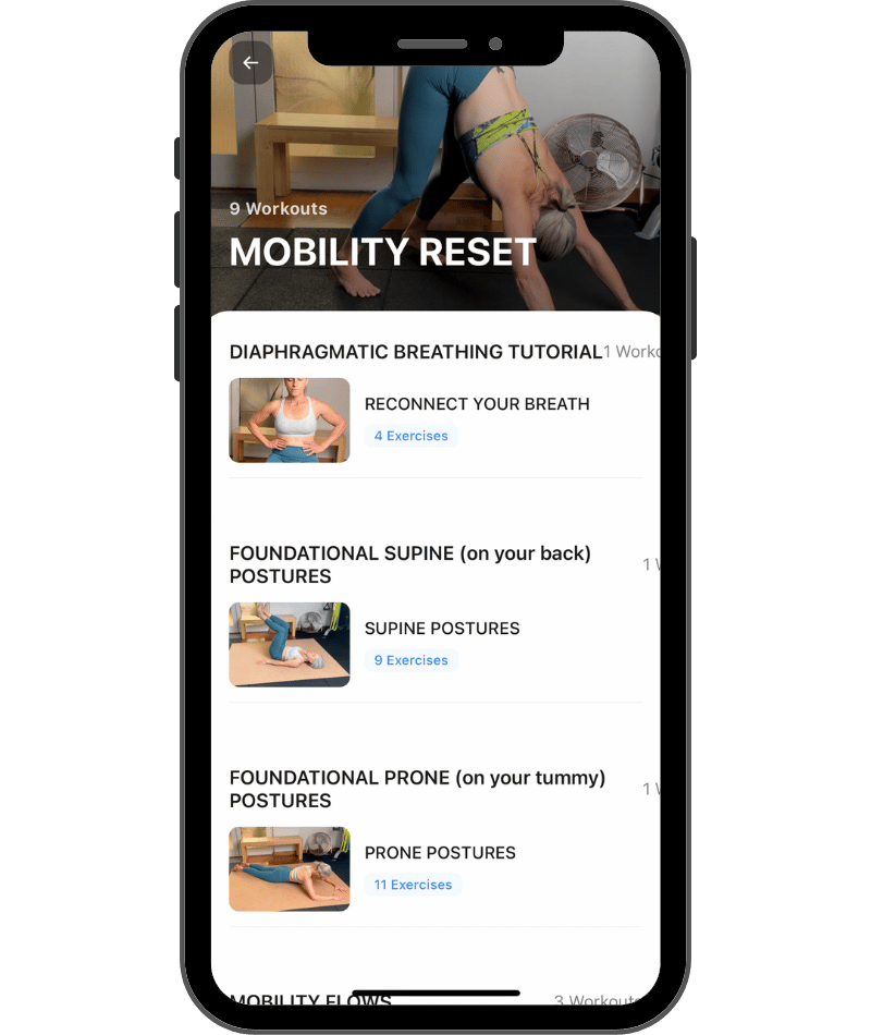 strength and mobility program for women